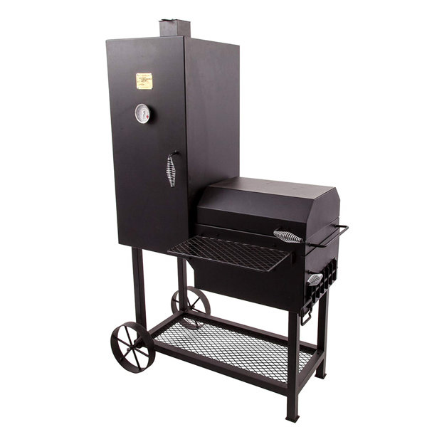 CharBroil Oklahoma Joe's Bandera Offset Charcoal Smoker and Grill